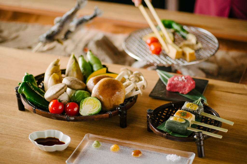 Irori-Style Breakfast by the Hearth