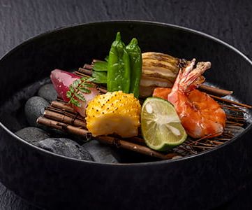 Let the kaiseki breathe