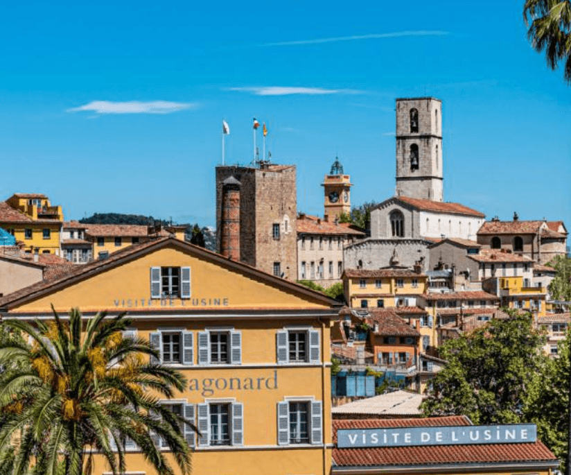 Grasse on foot