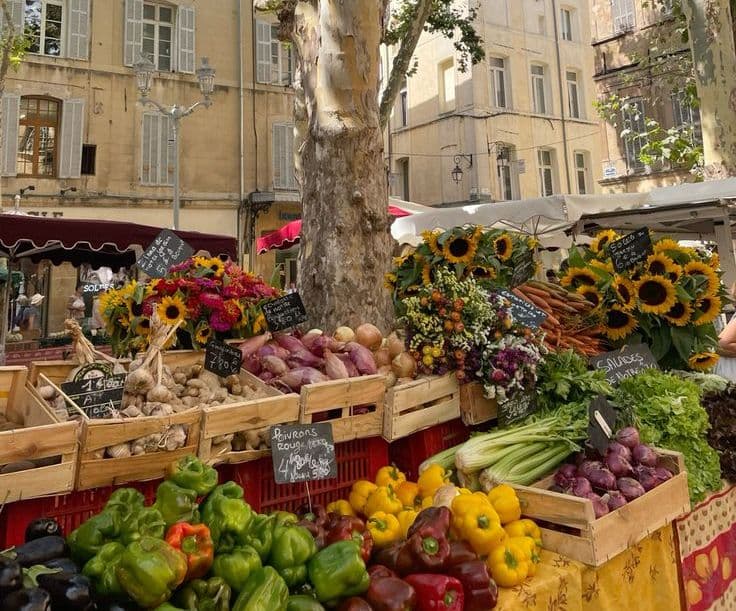 The Friday market 