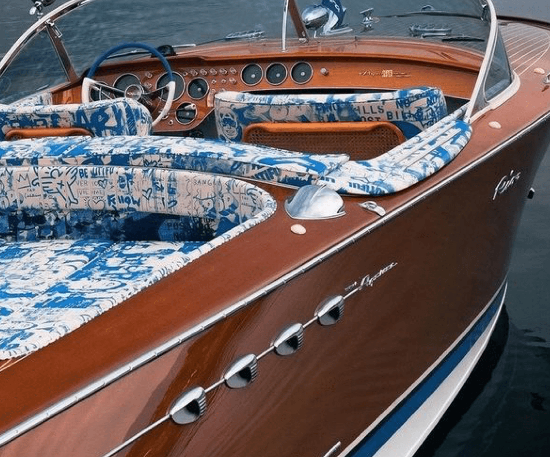 Touring the lake 