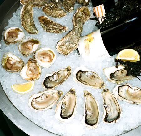 The oyster counter