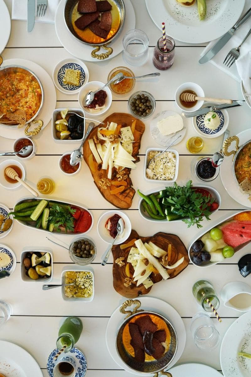 Turkish breakfast first