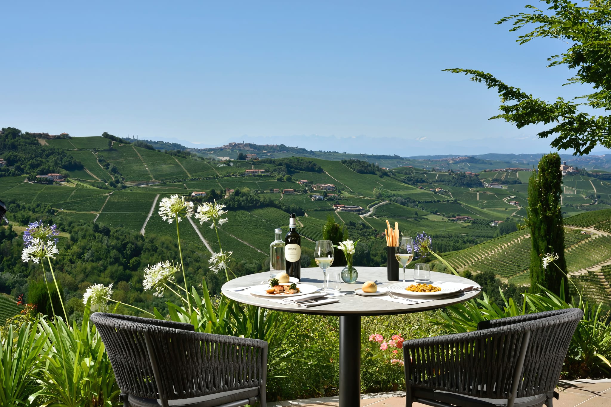Private Terrace Dinners and Vineyard Picnics