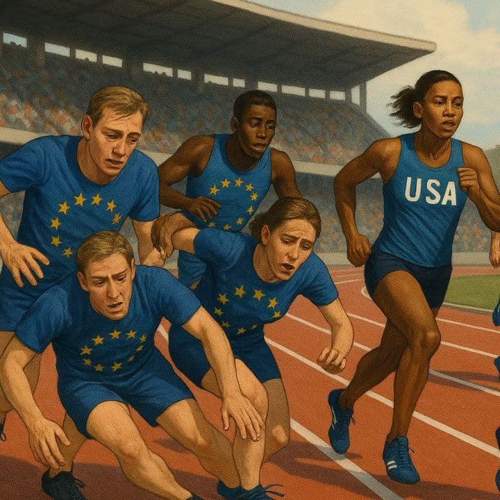 European startups are asked to run a marathon with their shoelaces tied