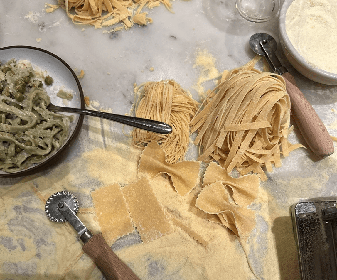 Rooftop to kitchen sessions with Chef Fabio's team